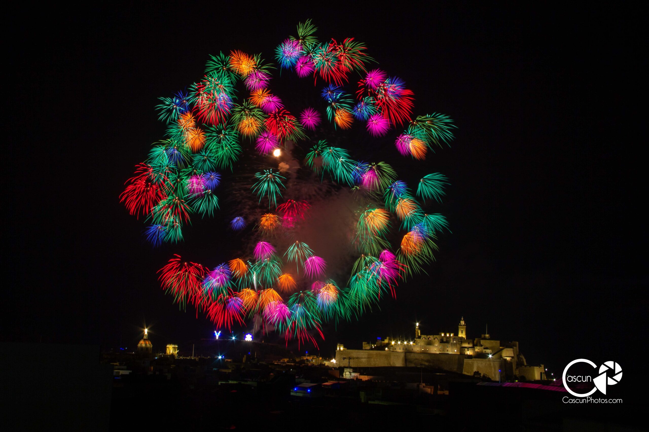 Fireworks St Mary Feast 2022